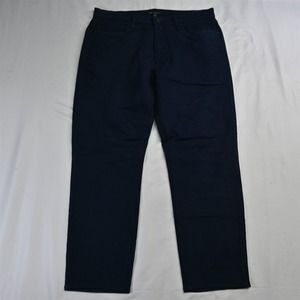 Banana Republic 34 x 29 Tapered Navy‎ Blue Stretch Denim Mens Jeans